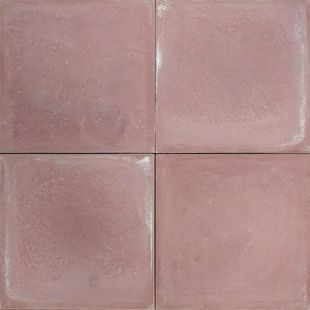 Cement Encaustic Tile Purple # 18