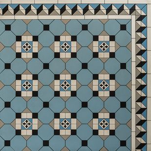 Pattern - Glasgow Diagonal Continuous Design & Bristol Border