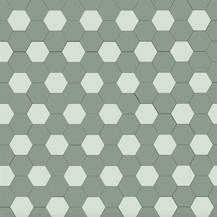 Hexagon - 2 colour mix 100