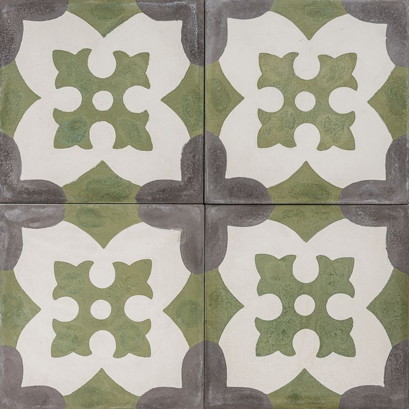 Cement Encaustic Tile Sahara Design — 977