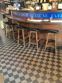 Cliche French Restaurant Floor Adelaide