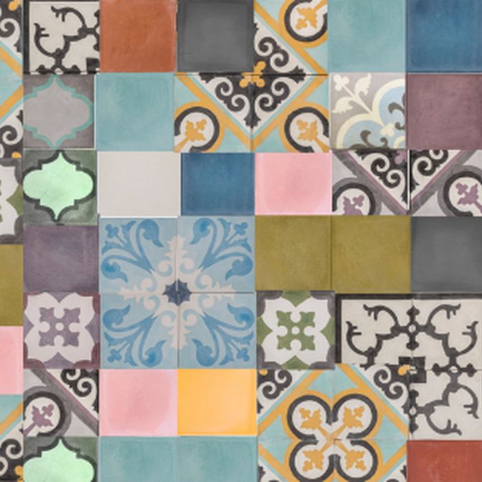 Selected Moroccan Style Cement Encaustic Tiles 25%off 
