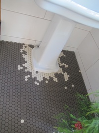 Sprinkle Design Bathroom Mosaic Floor