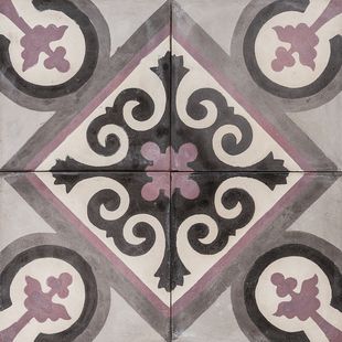 Cement Encaustic Tile Tangier Design — 994