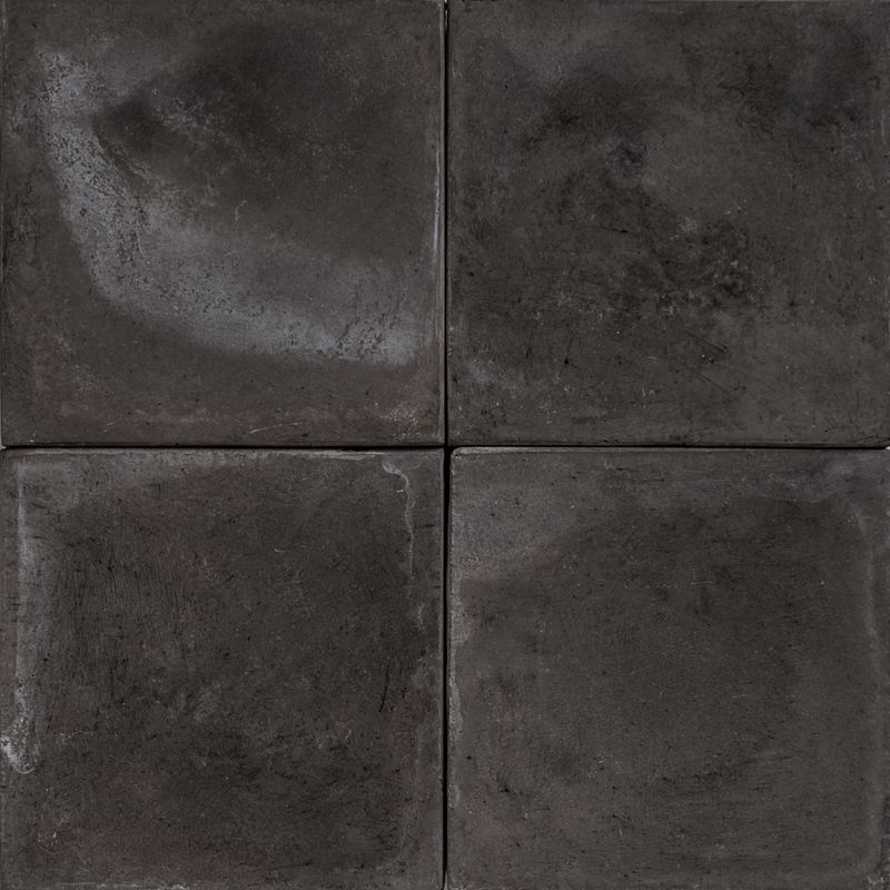 Cement Encaustic Tile Black # 10