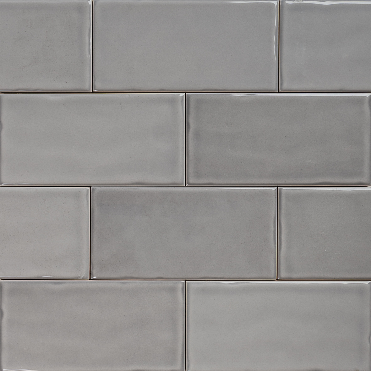 Subway Pale Grey Gloss Wall Tiles 150 75 Classico Textured In